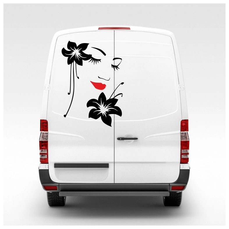 Beauty Girl Car Sticker Decals