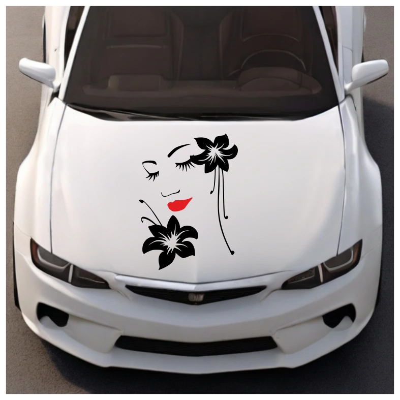 Beauty Girl Car Sticker Decals