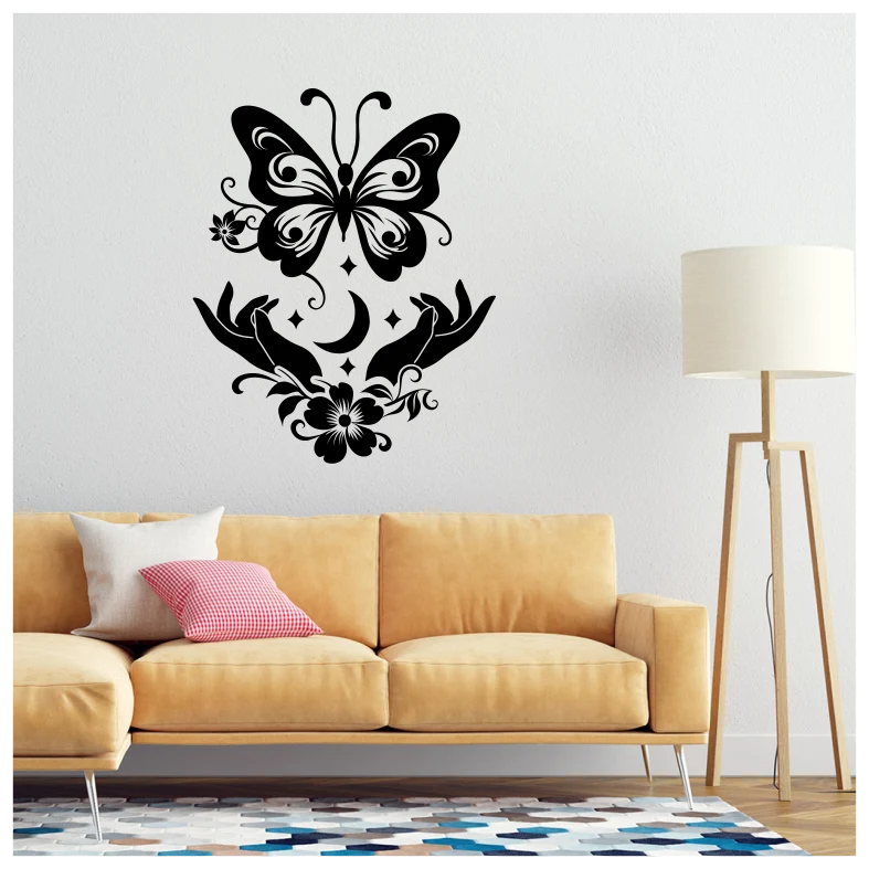 Butterfly Hands Wall Sticker