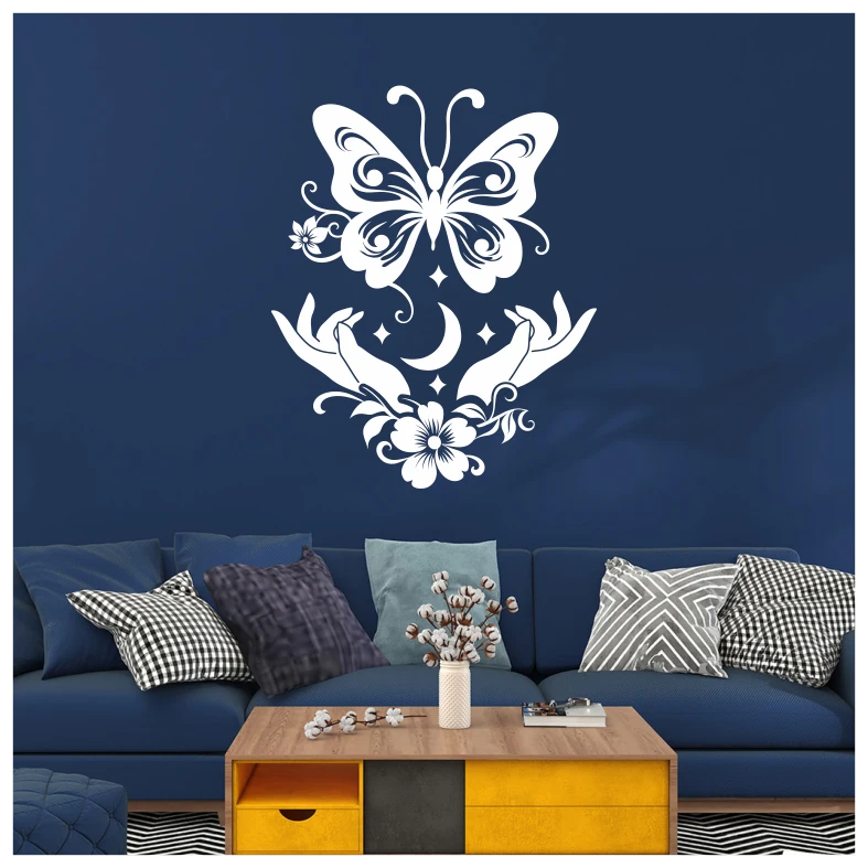 Butterfly Hands Wall Sticker