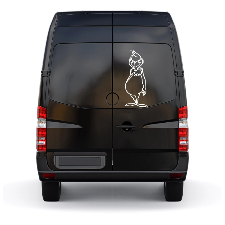 Grinch Body Car Sticker Decal