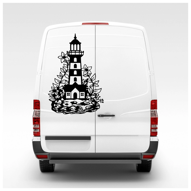 Lighthouse Car Sticker Decal