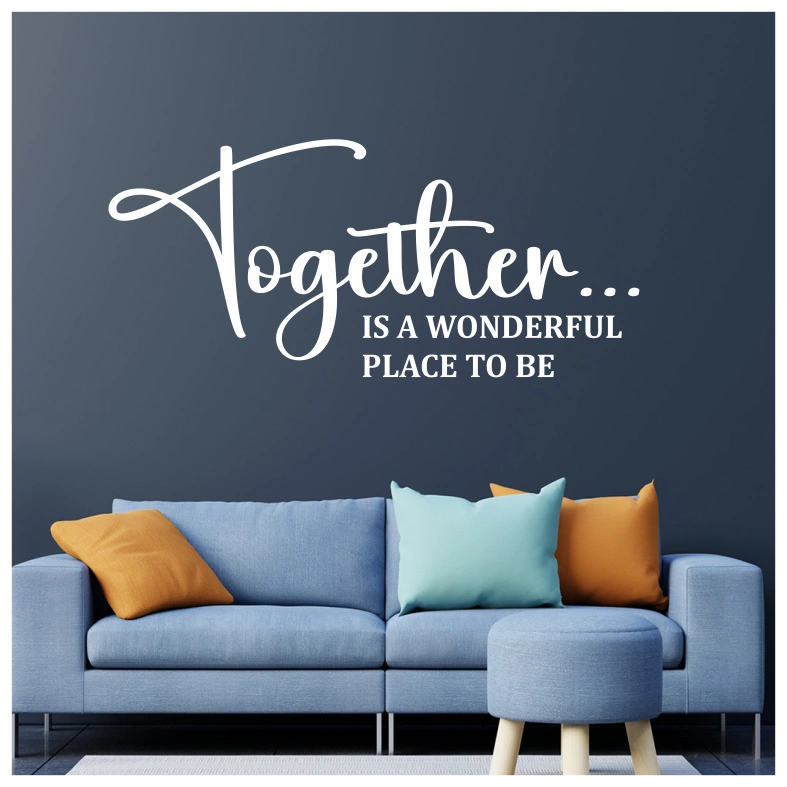 Together Quote Wall Sticker