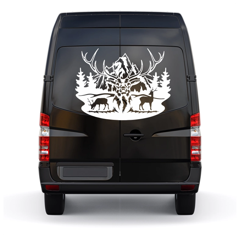 Wildlife Deer Car Sticker Decal