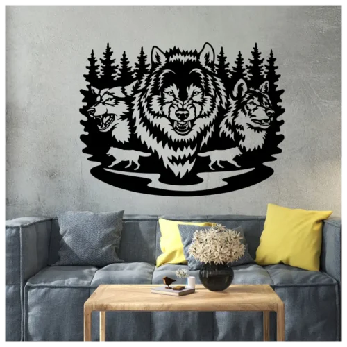Wildlife Wolf Wall Sticker