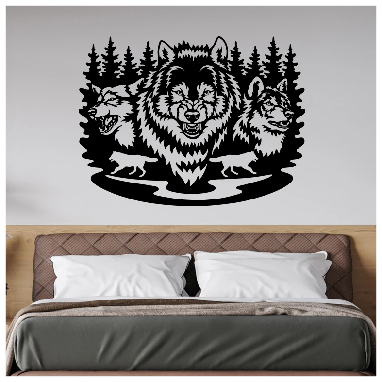 Wildlife Wolf Wall Sticker
