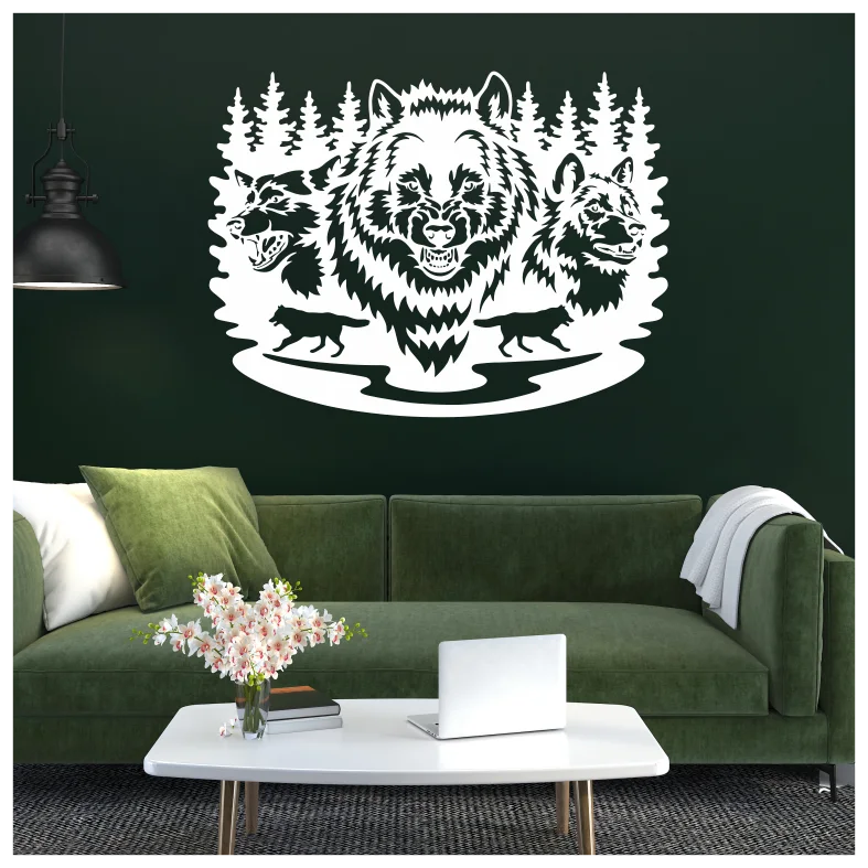 Wildlife Wolf Wall Sticker