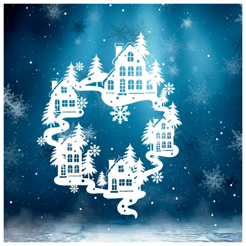 Winter Scene Wall Sticker