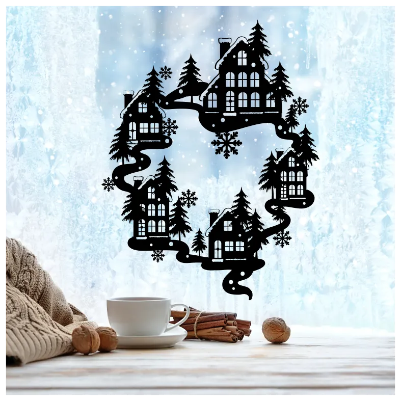 Winter Scene Wall Sticker