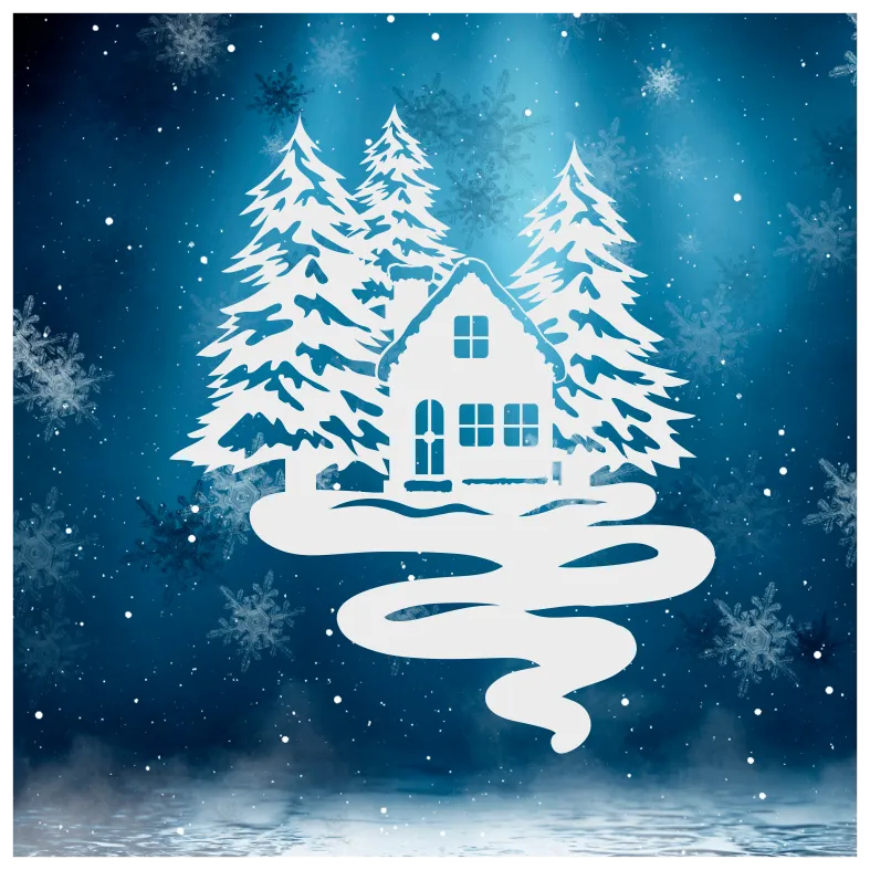 Winter Scene Wall Sticker