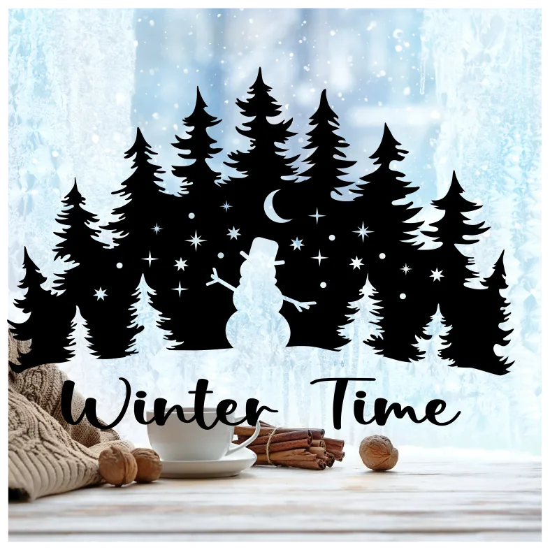 Winter Time Wall Sticker