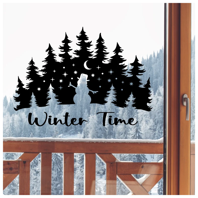 Winter Time Wall Sticker