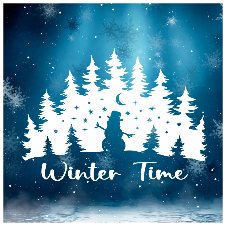 Winter Time Wall Sticker