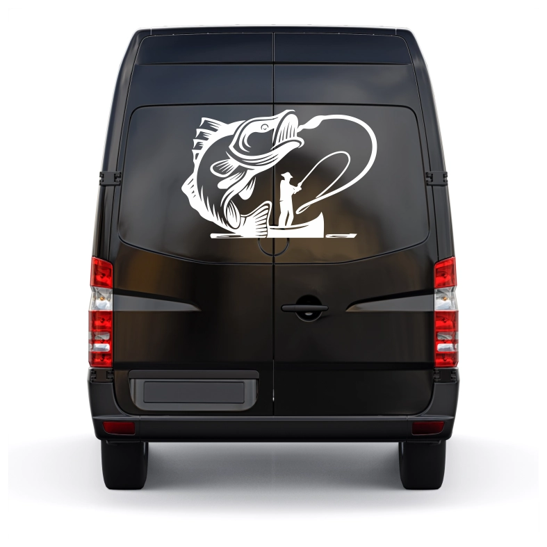 Fishing Car Sticker Decal