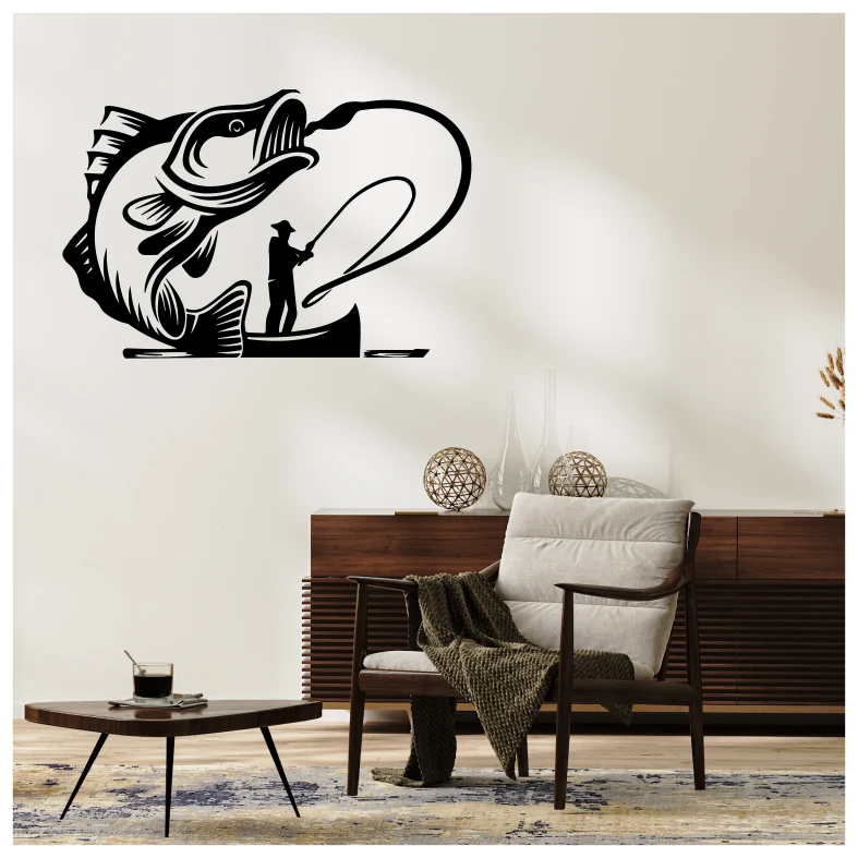 Fishing Wall Sticker