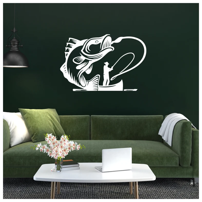 Fishing Wall Sticker