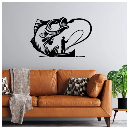 Fishing Wall Sticker