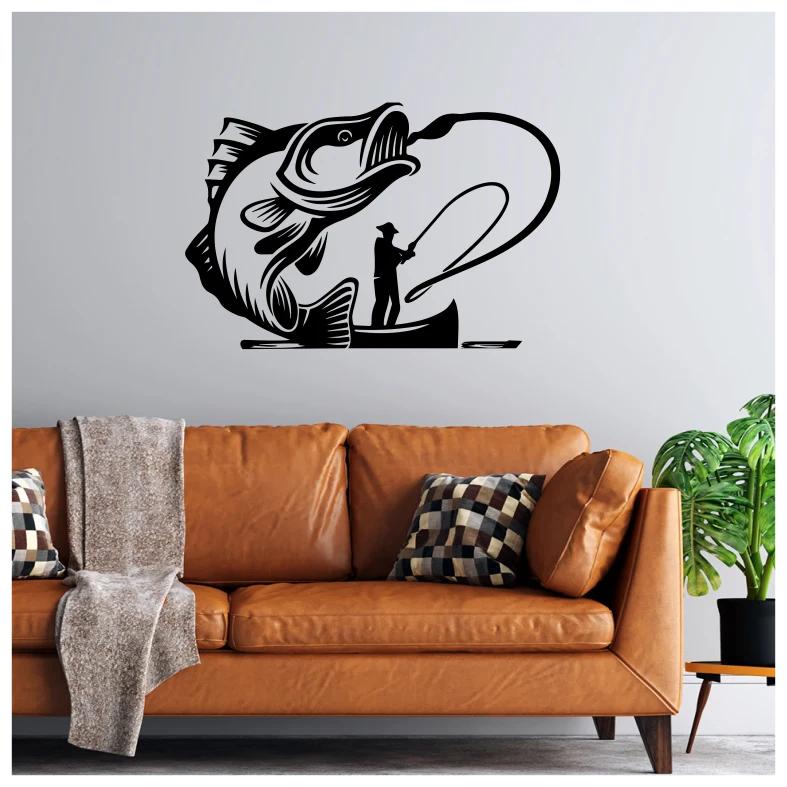 Fishing Wall Sticker