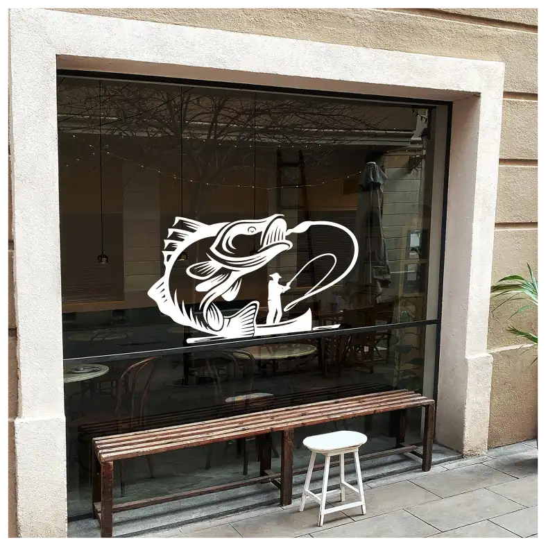 Fishing Wall Sticker