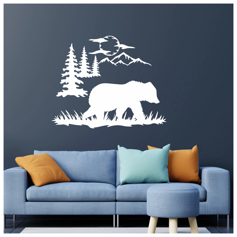 Wildlife Bear Wall Sticker