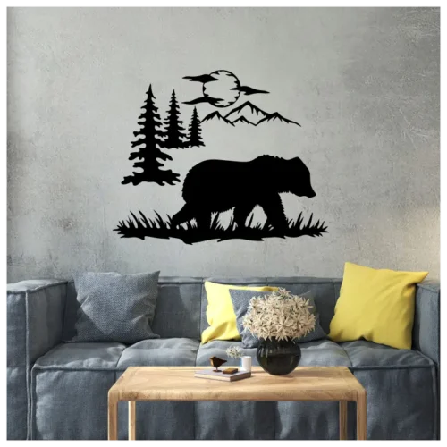 Wildlife Bear Wall Sticker