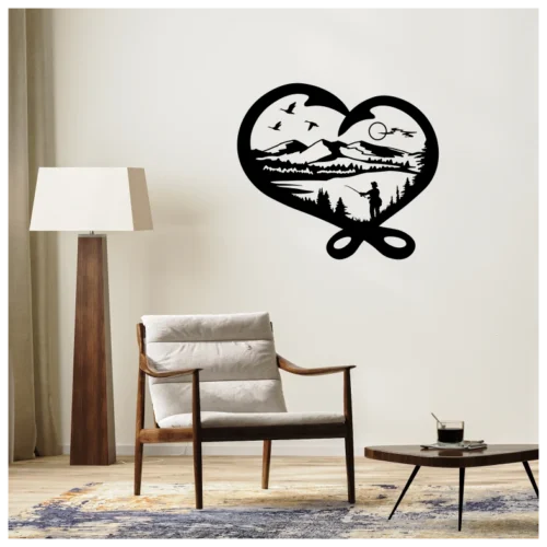 Wildlife Fishing Wall Sticker